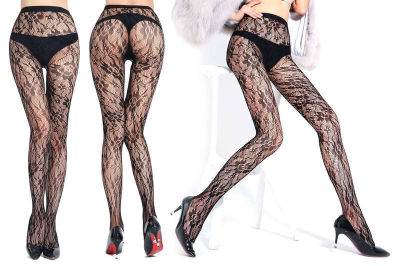 Base Stockings Semi-permeable Lace Sexy Polyester Stockings Net Pants