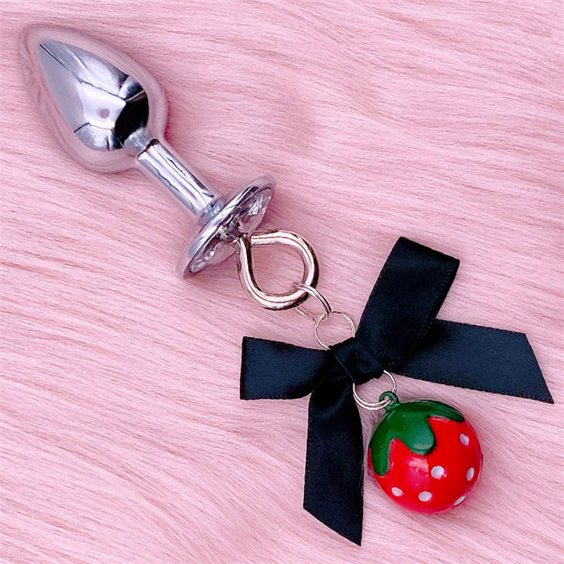 Strawberry Handcuffs and Butt Plug Set – Playful and Erotic Pleasure Kit