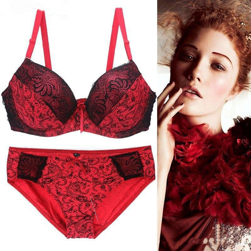 Fashion Sexy Women's Underwear Bra Set