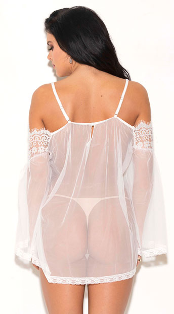 Lace Lingerie Nightgown – Exude Sensual Elegance"