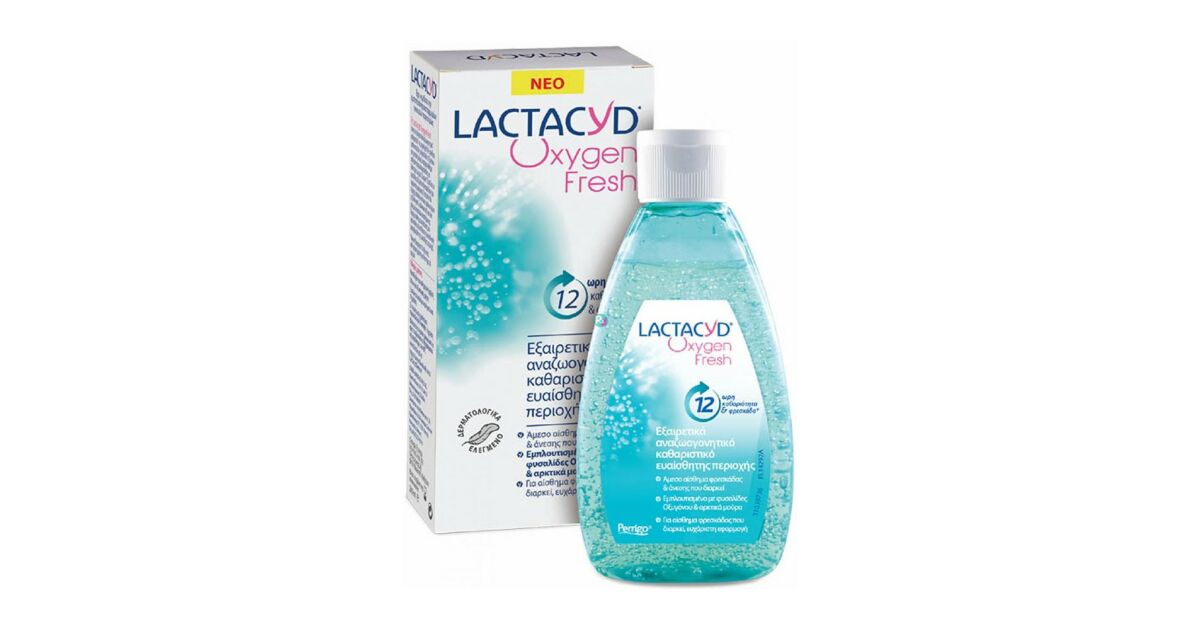 Lactacyd Oxygen Fresh intim mosakodógél 200ml